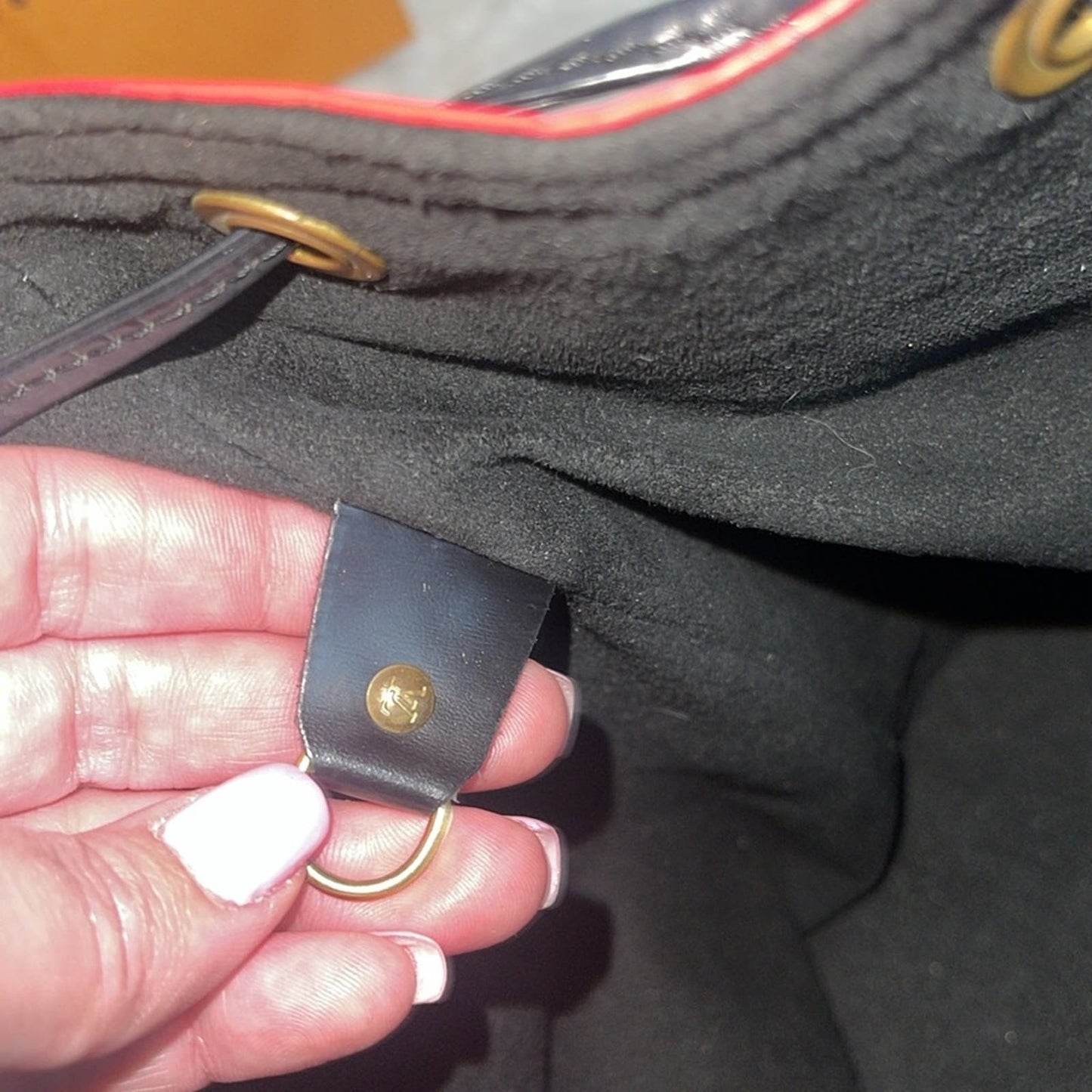 Louis Vuitton Epi MM Noe bucket bag π©·