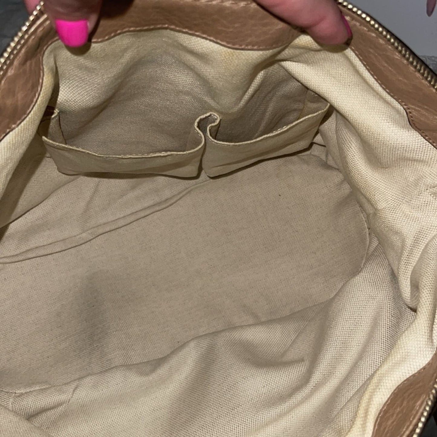 Gucci leather handbag π©·