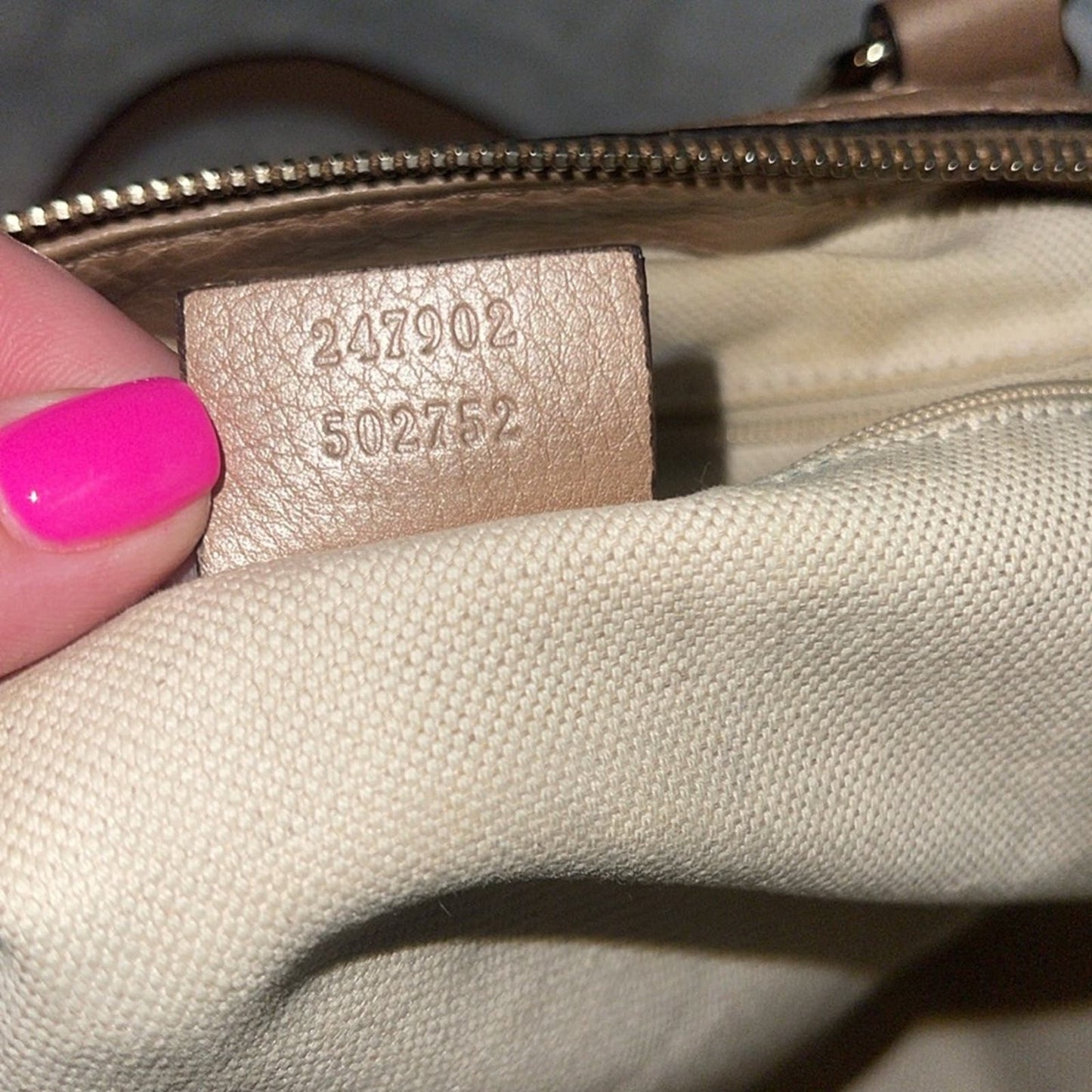 Gucci leather handbag π©·