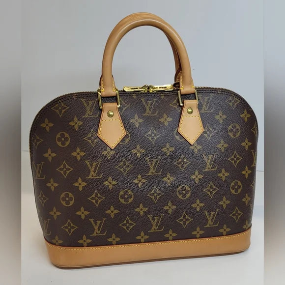 Louis Vuitton Brown Monogram Alma MM Handbag
