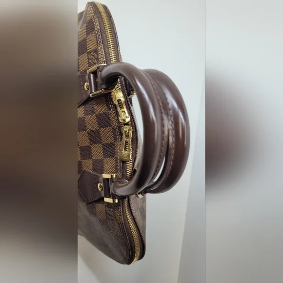 Louis Vuitton Brown Damier Ebene Alama Handbag