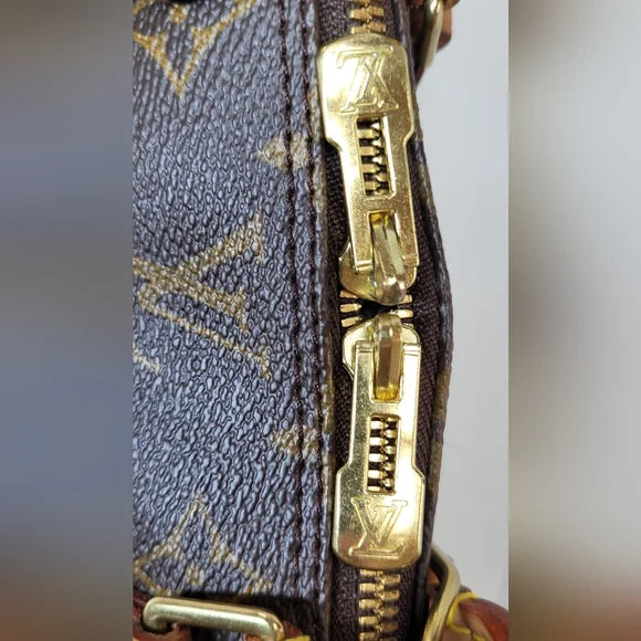 Louis Vuitton Brown Monogram Alma MM Handbag