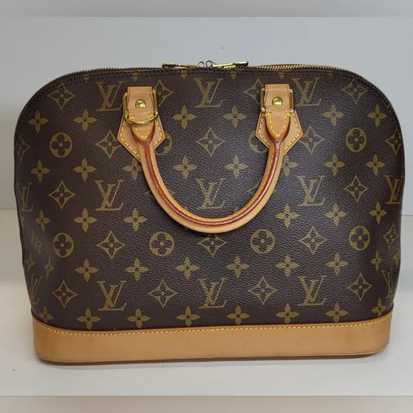 Louis Vuitton Brown Monogram Alma MM Handbag