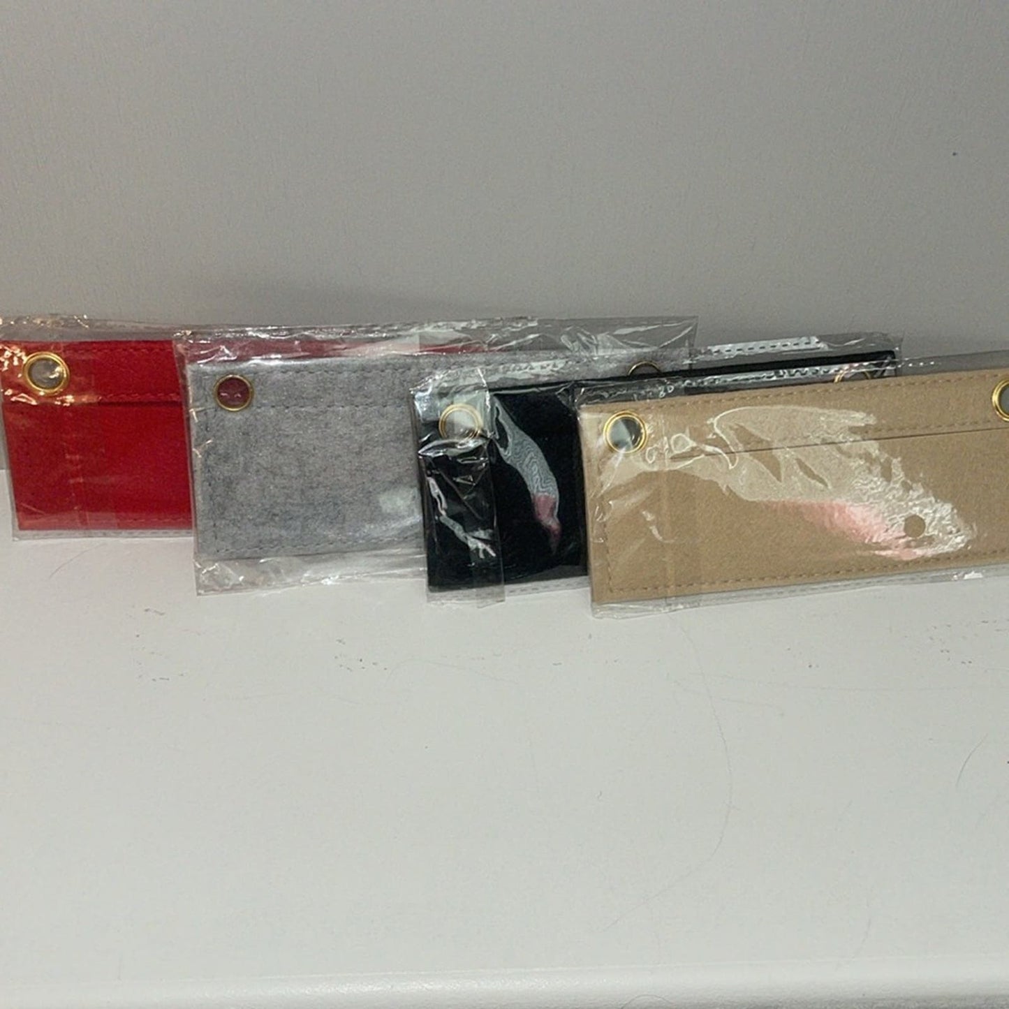 Brand new wallet inserts. Your basic size for long wallets. 7x3.