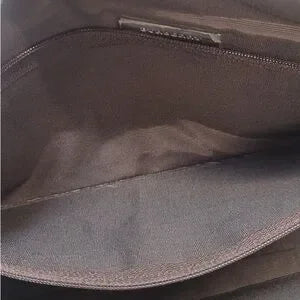 Burberry nova check canvas tote brown