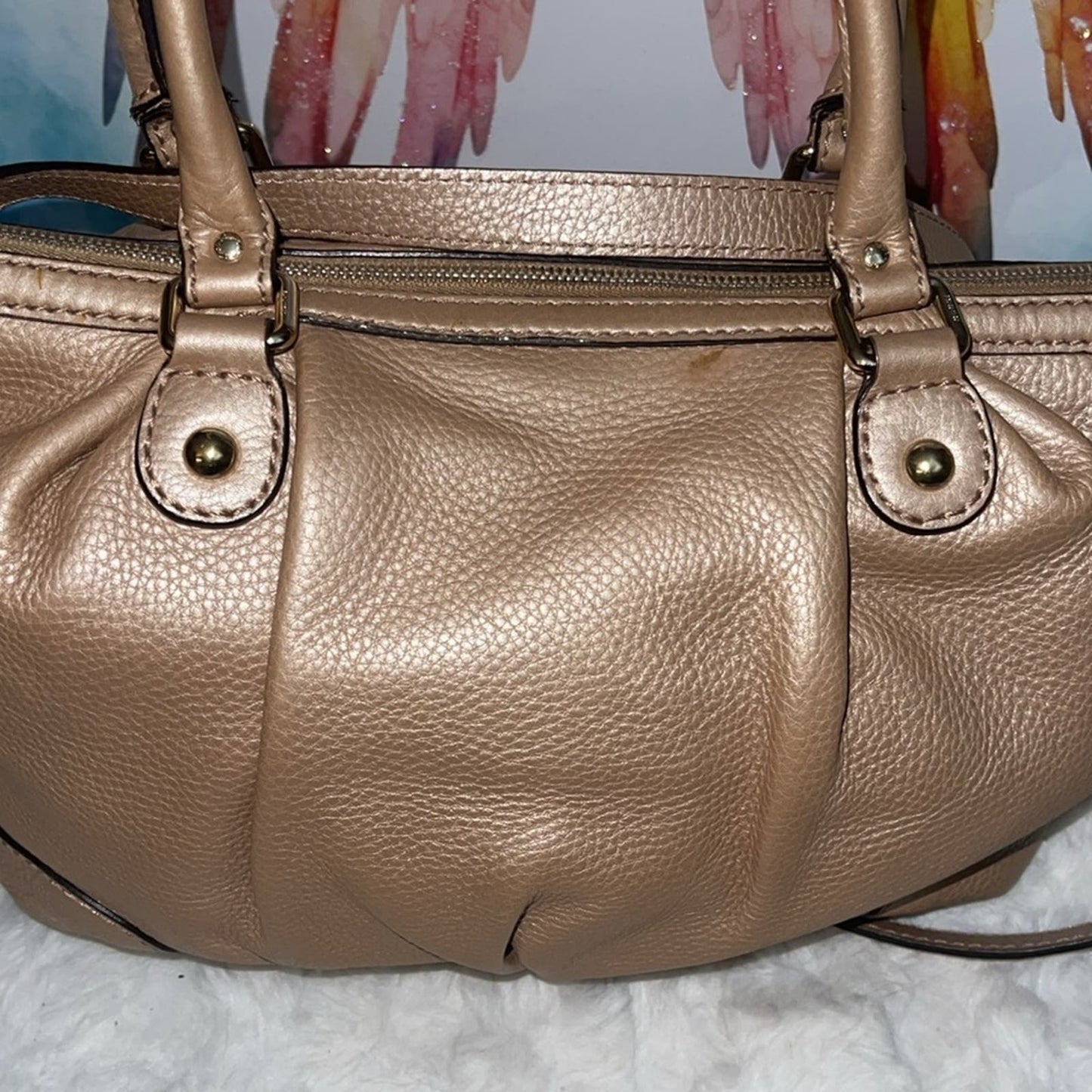 Gucci leather handbag π©·