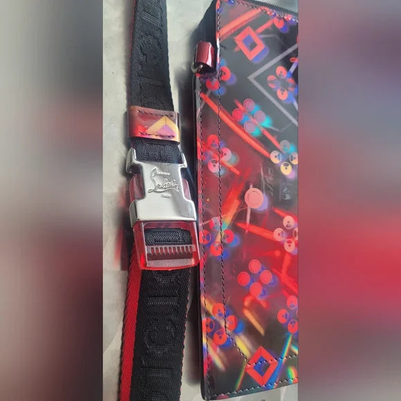 Christian Louboutin Multicolored Enamel Shoulder Bag