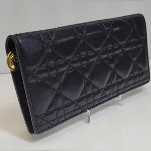 Christian Dior lambskin wallet