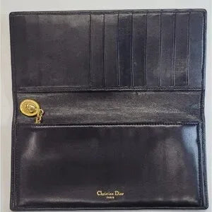 Christian Dior lambskin wallet