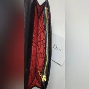Christian Dior lambskin wallet