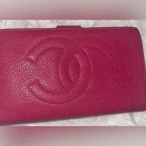Chanel Gorgeous Barbie Pink Large Timless CC Cavier Wallet