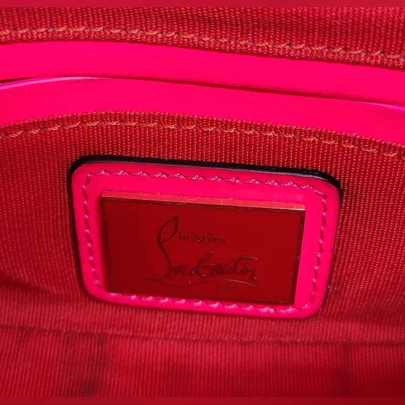 Christian Louboutin Sweet Charity Hot Pink Mini Bow Bag