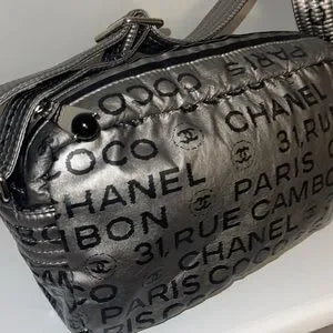 Chanel Coated Nylon Cambon Rue 31 Camera Bag 2008-2009π₯