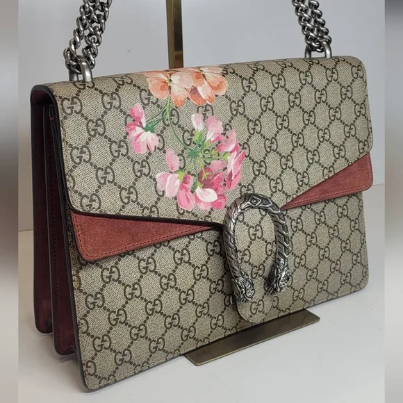 Gucci Dionysus Bloom GG Supreme Handbag