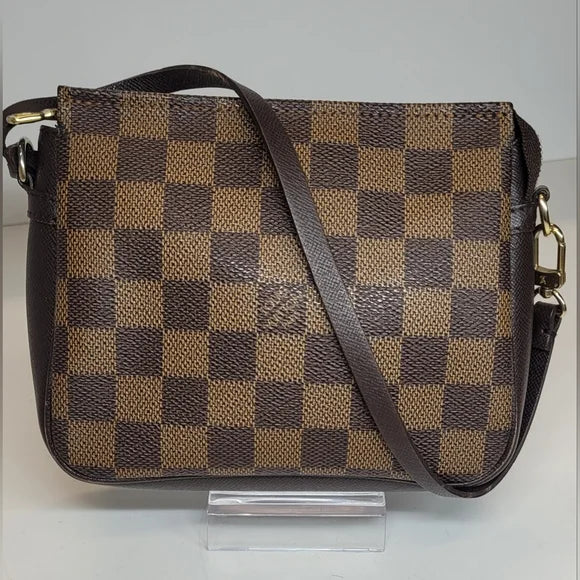 Louis Vuitton Brown Damier Ebene Trousse Bag, crossbody bag π©·
