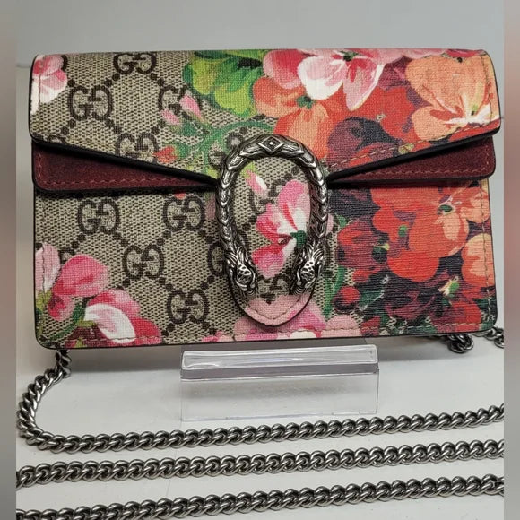 Gucci Mini Dionysus Blooms Print Handbag