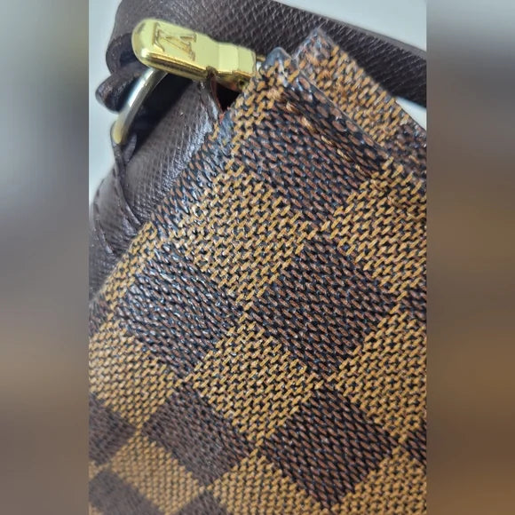 Louis Vuitton Brown Damier Ebene Trousse Bag, crossbody bag π©·