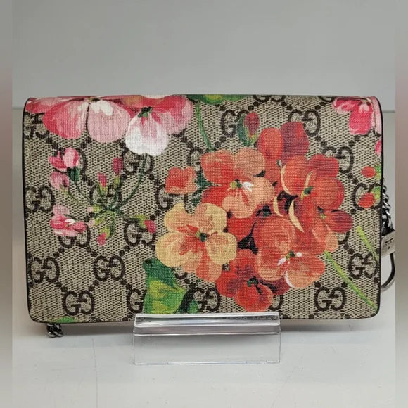 Gucci Mini Dionysus Blooms Print Handbag