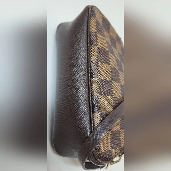 Louis Vuitton Brown Damier Ebene Trousse Bag, crossbody bag π©·