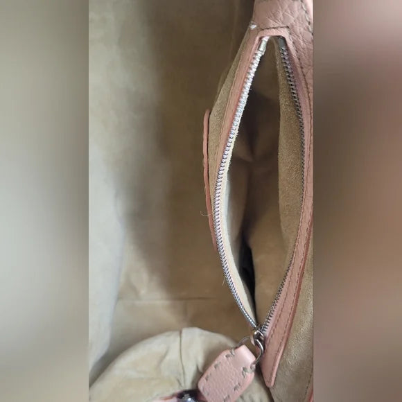 Fendi Mini Selleria Pink Leather Handbag
