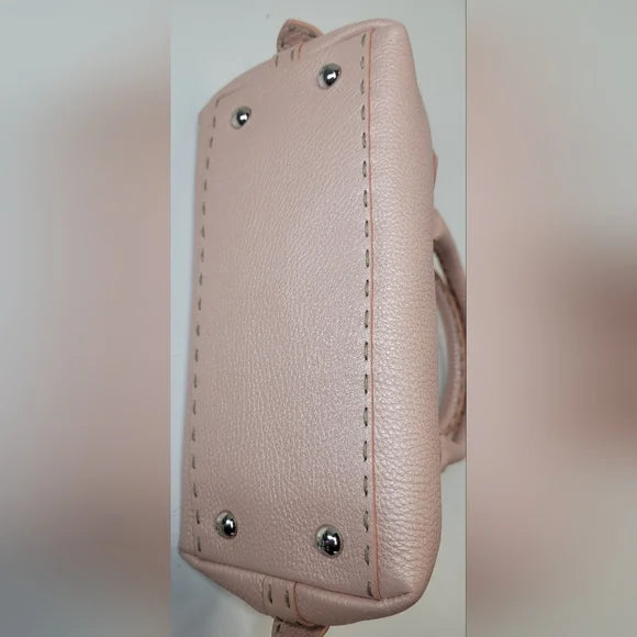 Fendi Mini Selleria Pink Leather Handbag
