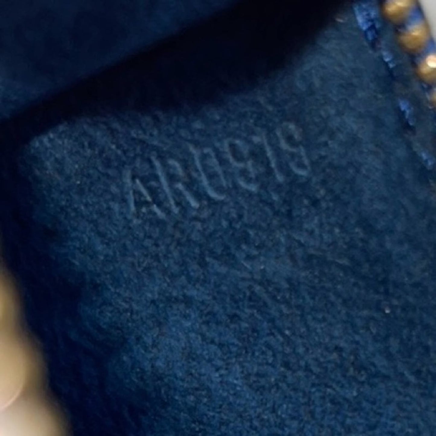 Louis Vuitton Epi wristlet pouchette