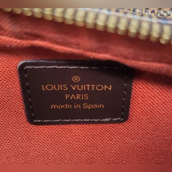 Louis Vuitton Brown Damier Ebene Geronimo Crossbody Bag