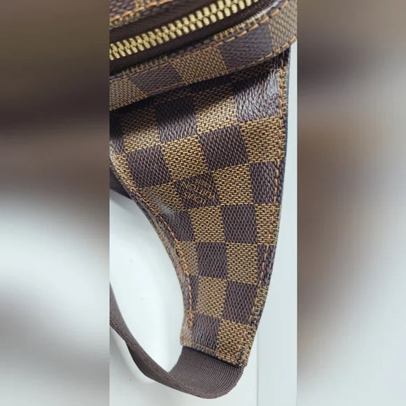 Louis Vuitton Brown Damier Ebene Geronimo Crossbody Bag