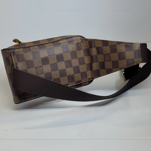 Louis Vuitton Brown Damier Ebene Geronimo Crossbody Bag