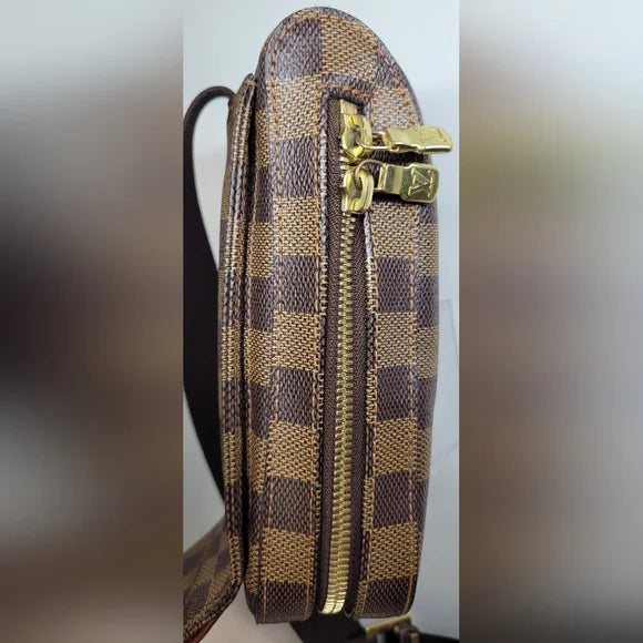 Louis Vuitton Brown Damier Ebene Geronimo Crossbody Bag