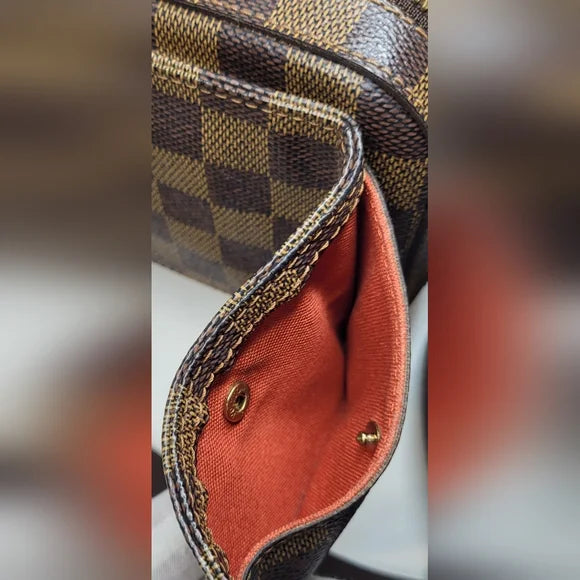 Louis Vuitton Brown Damier Ebene Geronimo Crossbody Bag