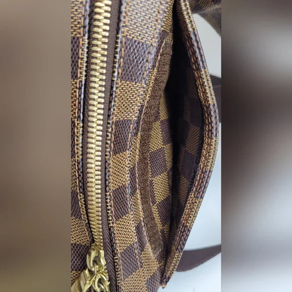Louis Vuitton Brown Damier Ebene Geronimo Crossbody Bag
