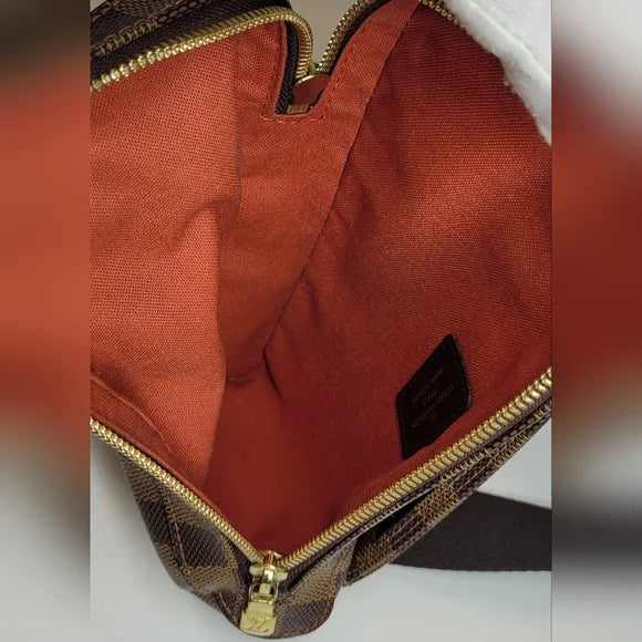 Louis Vuitton Brown Damier Ebene Geronimo Crossbody Bag
