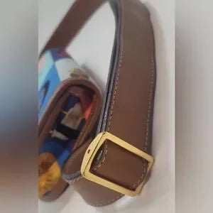 RARE- GUCCI Full Pattern, canvas/leather Bum bag, Belt Bag, Crossbody