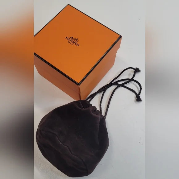 Hermes Extreme Kelly Dog Black Leather Bracelet, Like New Condition π₯