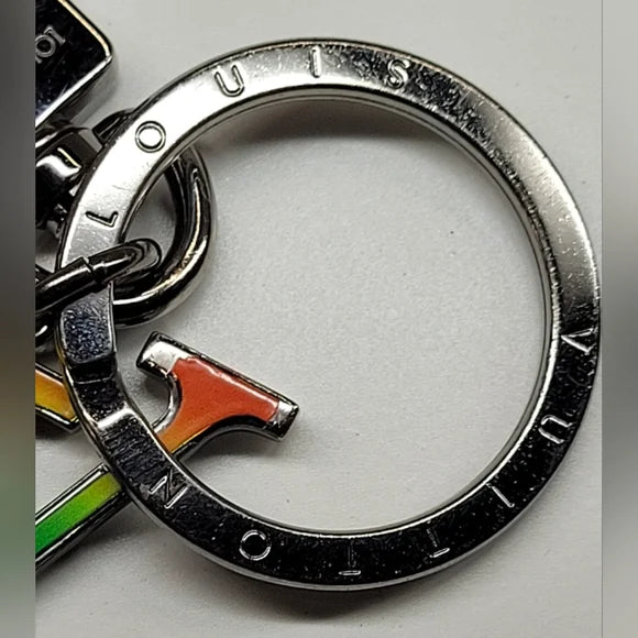 Louis Vuitton Porte Cles Rainbow Bag Charm Key Chain