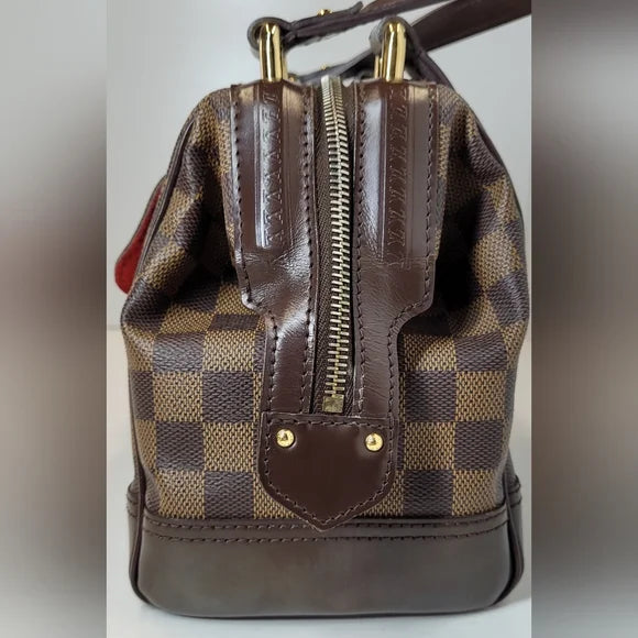 Louis Vuitton Brown Damier Ebene Knightsbridge Top Handle Bag