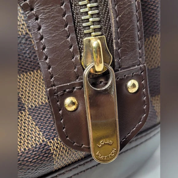 Louis Vuitton Brown Damier Ebene Knightsbridge Top Handle Bag