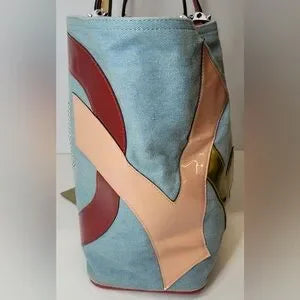 Christian Louboutin Cabata Light blue, DENIM Large 2 piece π₯π₯π₯π©·π©·π©·