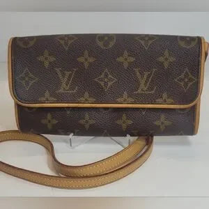 Louis Vuitton Brown Monogram Crossbody Pochette