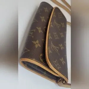 Louis Vuitton Brown Monogram Crossbody Pochette