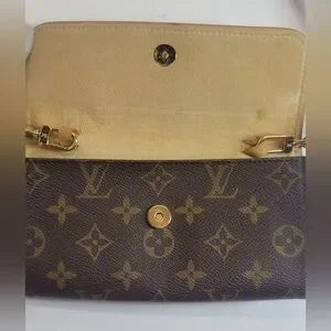 Louis Vuitton Brown Monogram Crossbody Pochette