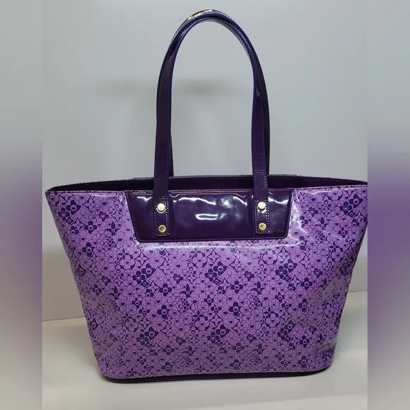 Louis Vuitton Murakami Cosmic Blossom Special Edition Purple Voyage Tote Bag π©·