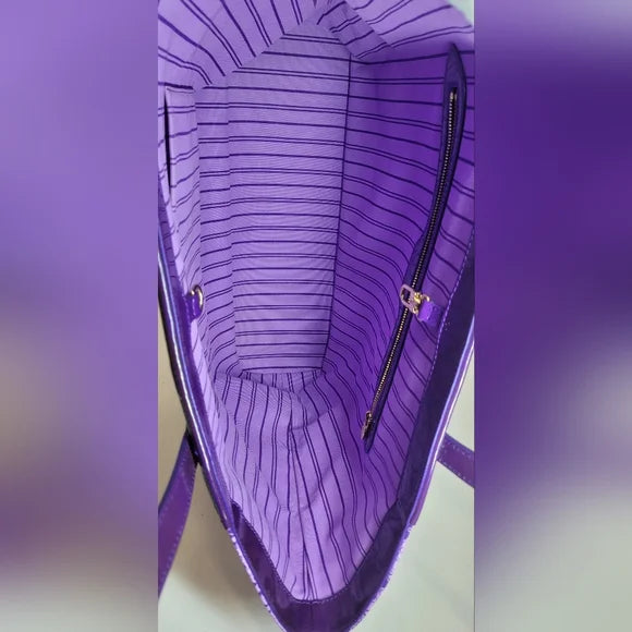 Louis Vuitton Murakami Cosmic Blossom Special Edition Purple Voyage Tote Bag π©·