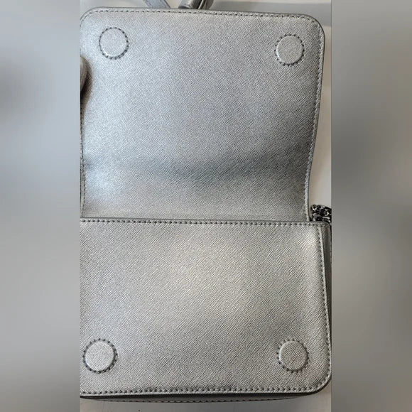 Marc Jacobs Silver snapshot leather Belt Bag or camera bag, 3 way bag