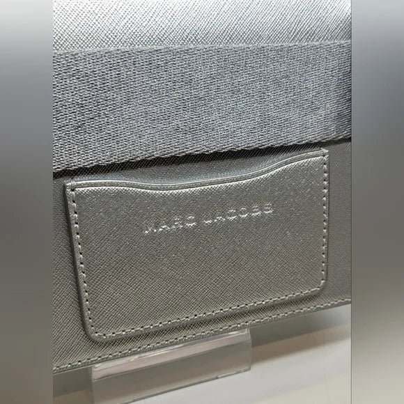 Marc Jacobs Silver snapshot leather Belt Bag or camera bag, 3 way bag