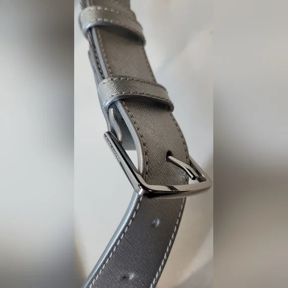 Marc Jacobs Silver snapshot leather Belt Bag or camera bag, 3 way bag