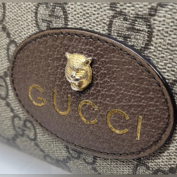 Gucci GG Supreme Neo Vintage Zippy Wallet