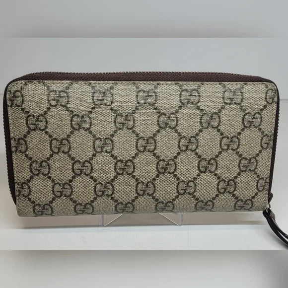 Gucci GG Supreme Neo Vintage Zippy Wallet