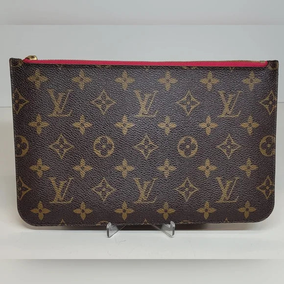 Louis Vuitton Brown Monogram Neverful Pochette